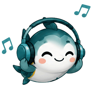 Maskot počúva pieseň a hmká si