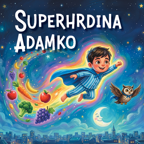 Obal knihy Superhrdina Adamko