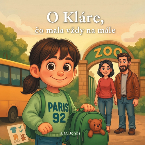 Obal knihy O Kláre, čo mala vždy na mále